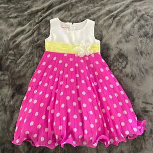 Jessica Ann polkadot dress size 5